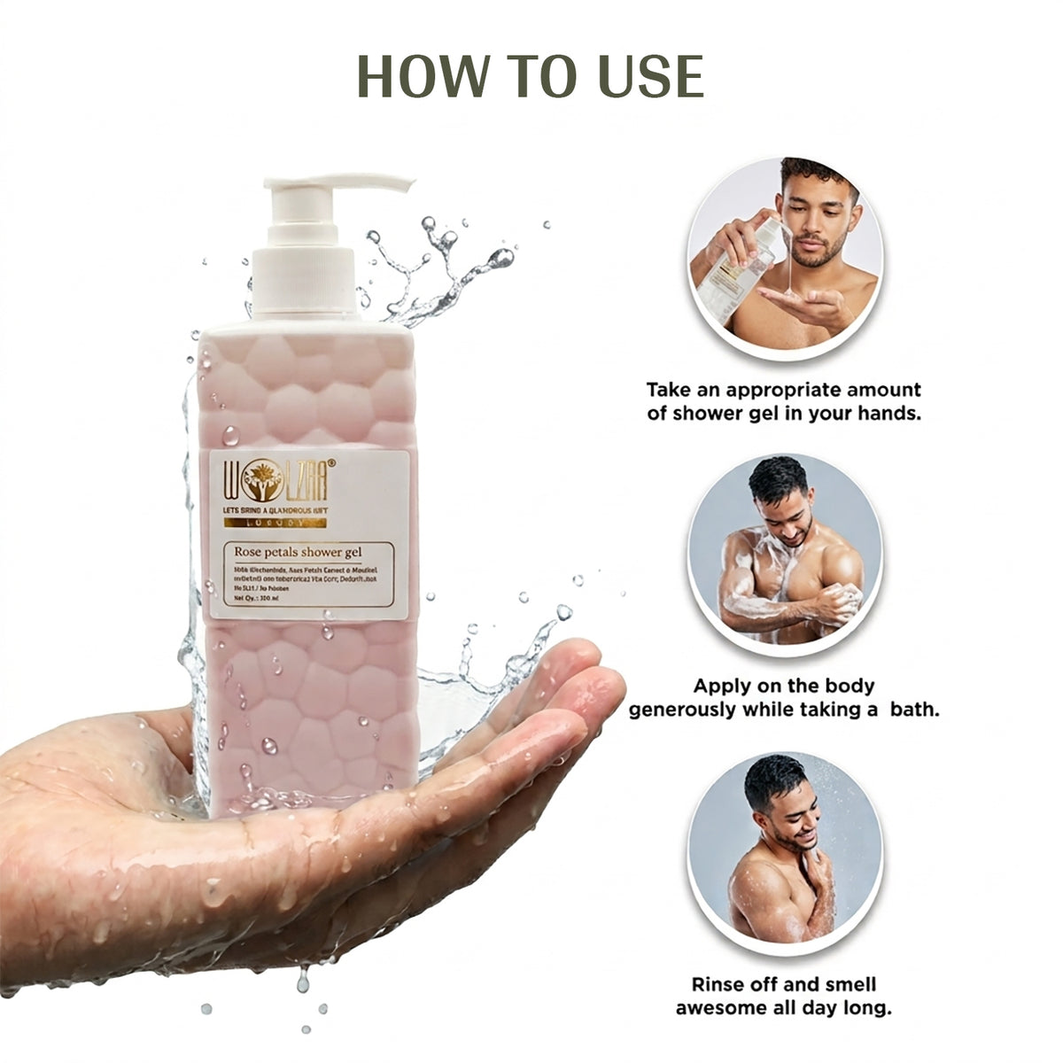 Rose Petals Shower Gel